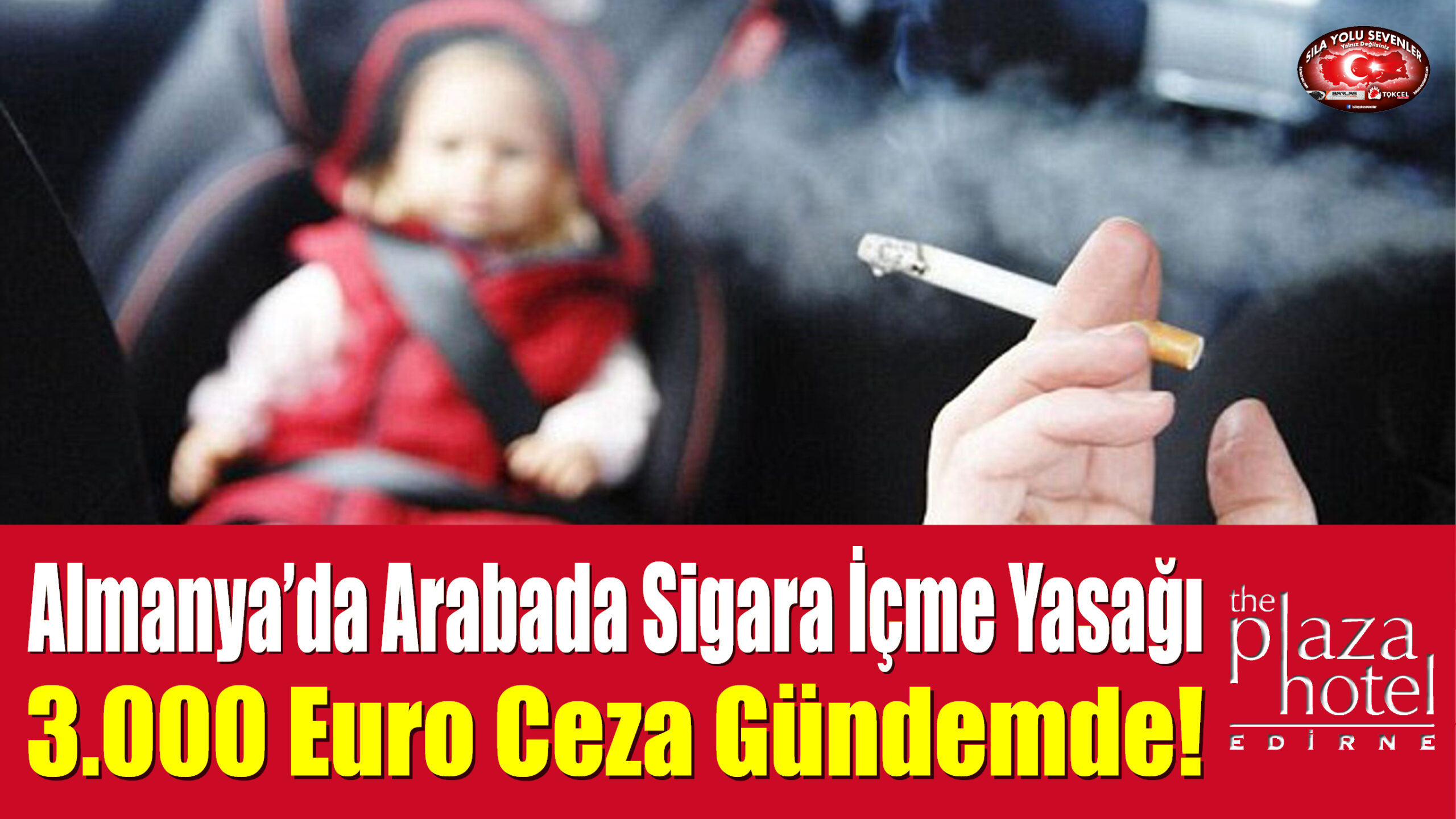 Almanya’da Arabada Sigara İçme Yasağı: 3 Bin Euro Ceza Gündemde!
