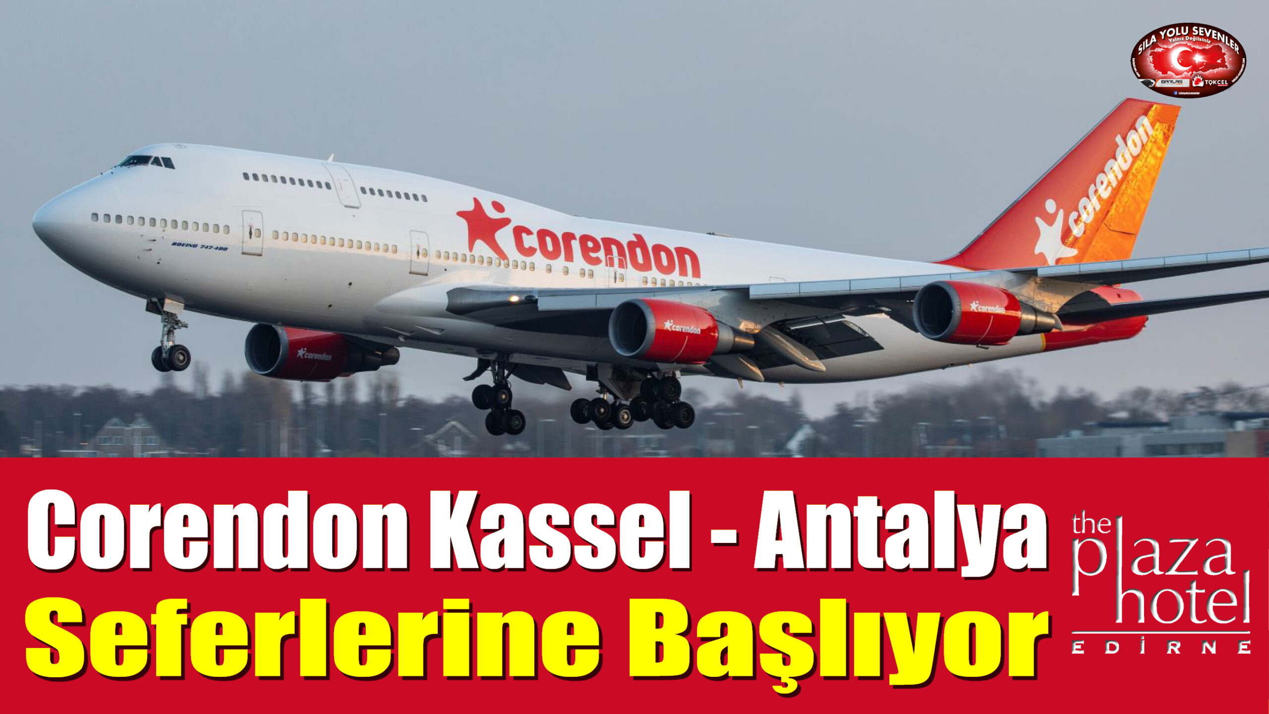 Corendon Kassel - Antalya Seferlerine Başlıyor